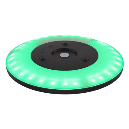 Globo - LED RGB Димируем плафон за баня LED/18W/230V 3000-6000K + дистанционно управление IP44 черен