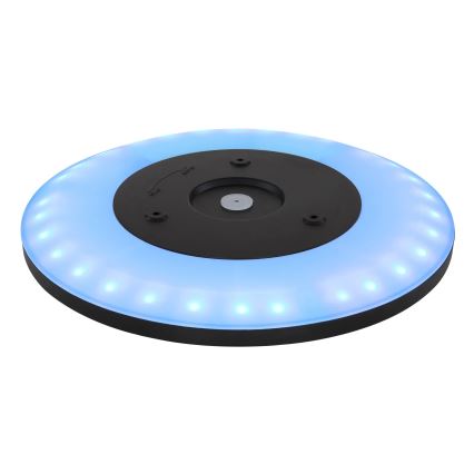 Globo - LED RGB Димируем плафон за баня LED/18W/230V 3000-6000K + дистанционно управление IP44 черен