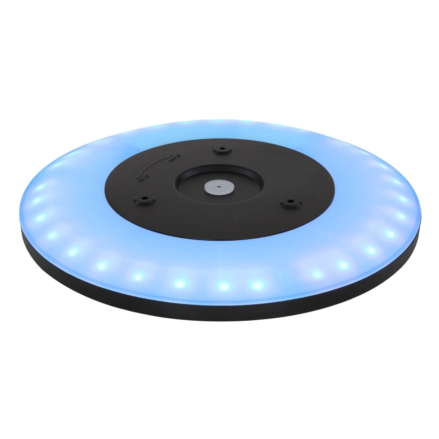 Globo - LED RGB Димируем плафон за баня LED/18W/230V 3000-6000K + дистанционно управление IP44 черен