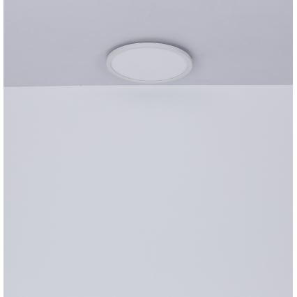 Globo - LED Димируем плафон за баня LED/18W/230V Ø 29,4 см IP44 бял