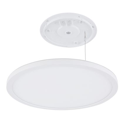 Globo - LED Димируем плафон за баня LED/18W/230V Ø 29,4 см IP44 бял
