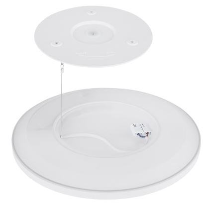 Globo - LED Димируем плафон за баня LED/18W/230V Ø 29,4 см IP44 бял