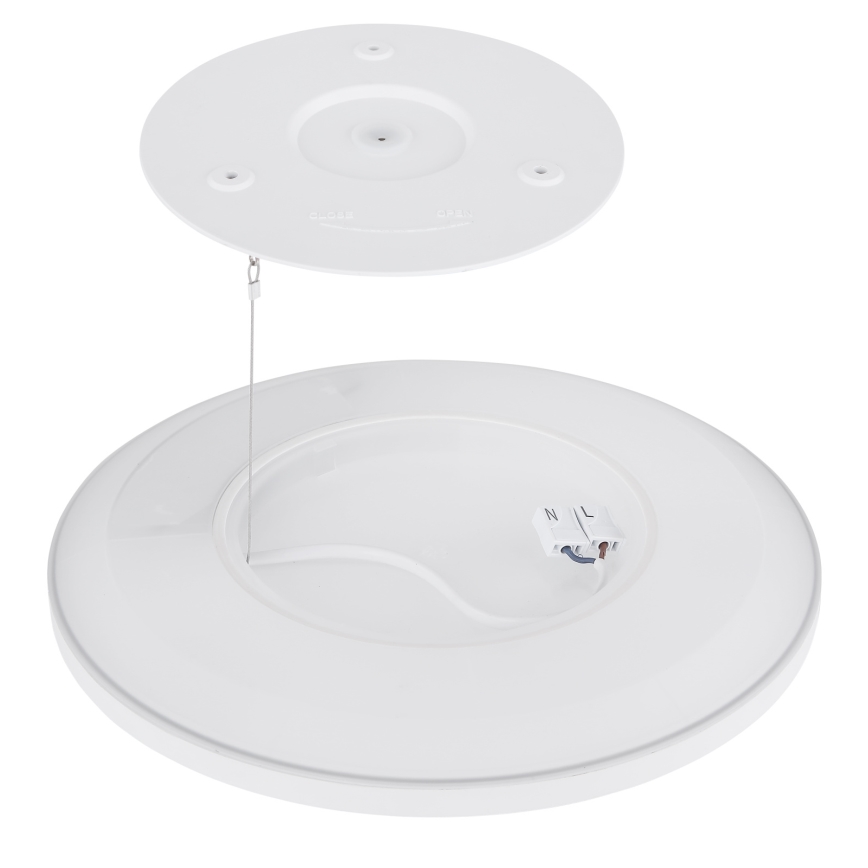 Globo - LED Димируем плафон за баня LED/18W/230V Ø 29,4 см IP44 бял