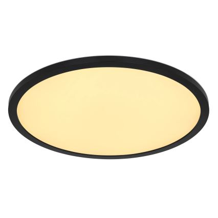 Globo - LED RGB Димируем плафон за баня LED/21W/230V 3000-6000K + дистанционно управление IP44 черен