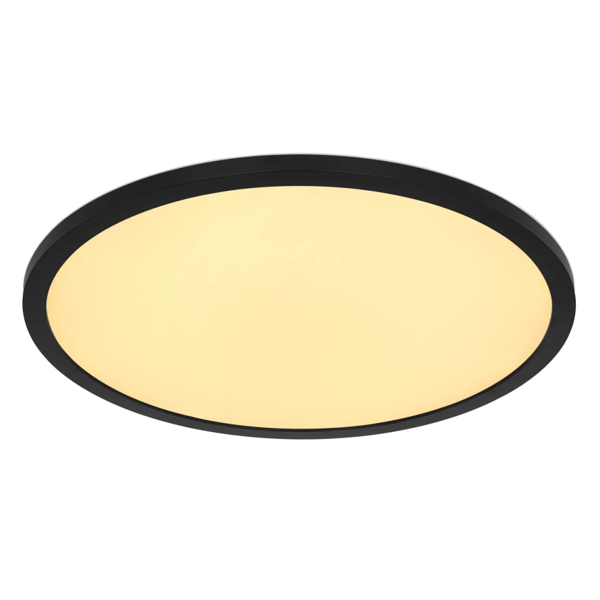 Globo - LED RGB Димируем плафон за баня LED/21W/230V 3000-6000K + дистанционно управление IP44 черен