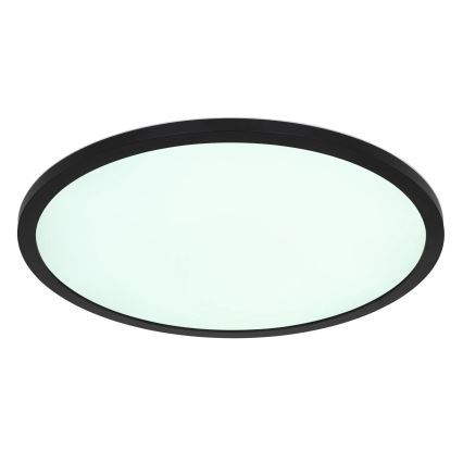 Globo - LED RGB Димируем плафон за баня LED/21W/230V 3000-6000K + дистанционно управление IP44 черен