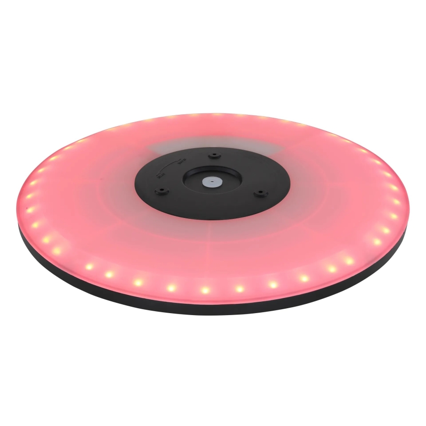 Globo - LED RGB Димируем плафон за баня LED/21W/230V 3000-6000K + дистанционно управление IP44 черен