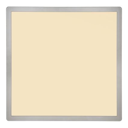 Globo - LED Димируем плафон за баня LED/18W/230V 29,4x29,4 см IP44 матов хром