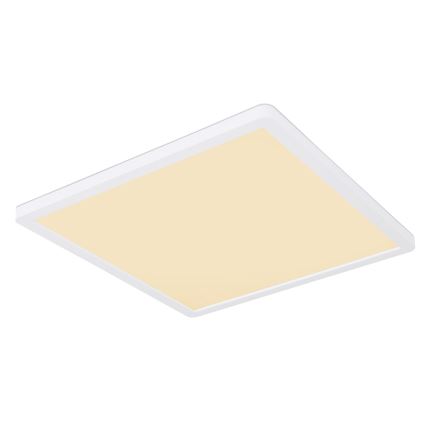 Globo - LED Димируем плафон за баня LED/18W/230V 29,4x29,4 см IP44 бял