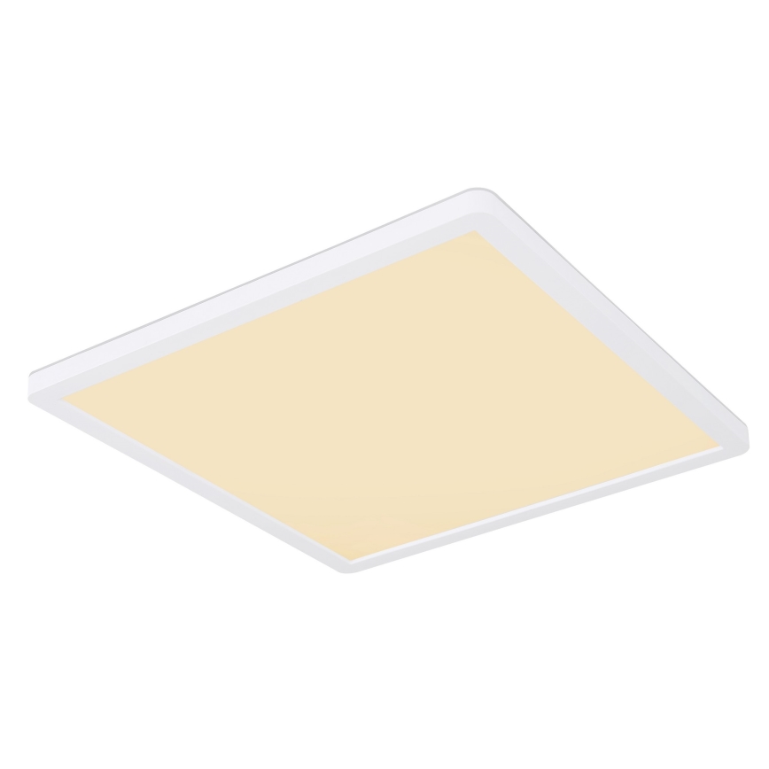 Globo - LED Димируем плафон за баня LED/18W/230V 29,4x29,4 см IP44 бял
