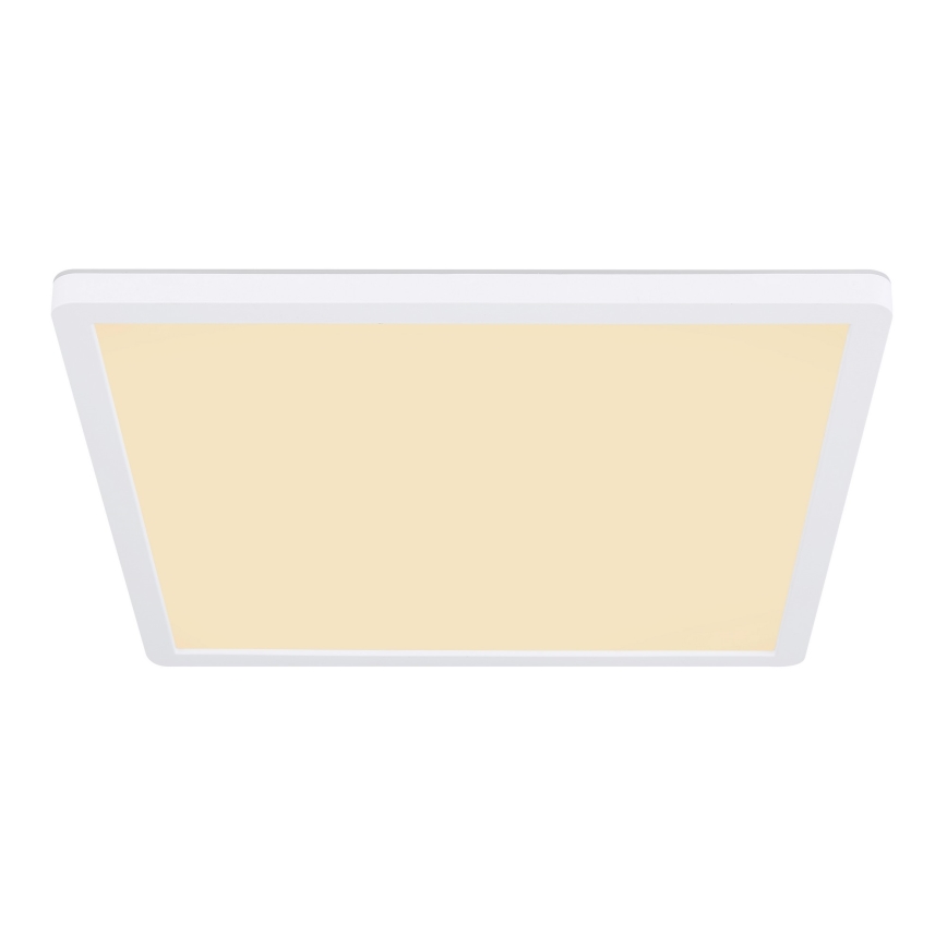 Globo - LED Димируем плафон за баня LED/18W/230V 29,4x29,4 см IP44 бял
