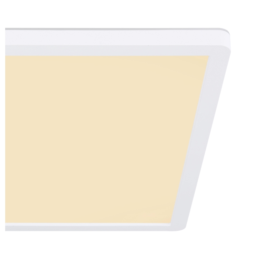Globo - LED Димируем плафон за баня LED/18W/230V 29,4x29,4 см IP44 бял