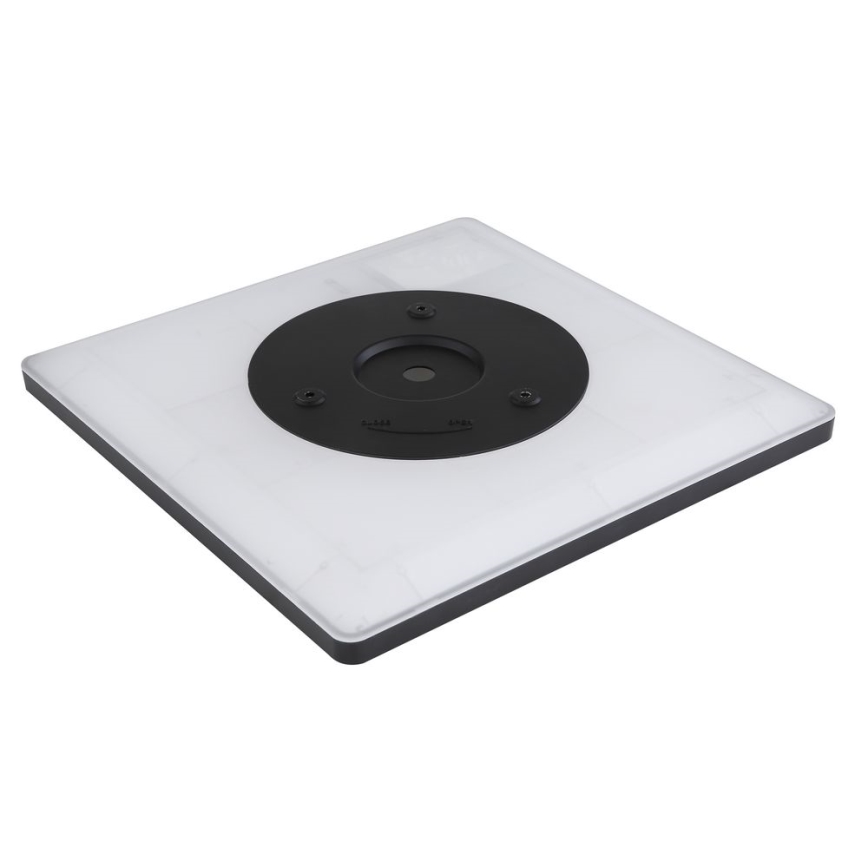 Globo - LED Димируем плафон за баня LED/24W/230V 42x42 cm IP44 черен