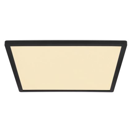 Globo - LED Димируем плафон за баня LED/24W/230V 42x42 cm IP44 черен