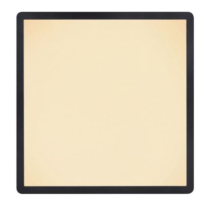 Globo - LED Димируем плафон за баня LED/24W/230V 42x42 cm IP44 черен