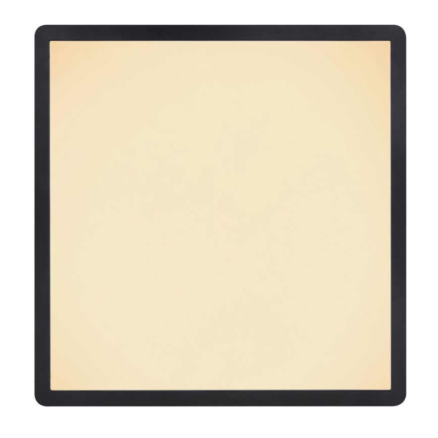 Globo - LED Димируем плафон за баня LED/24W/230V 42x42 cm IP44 черен