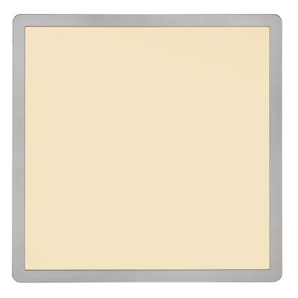 Globo - LED Димируем плафон за баня LED/24W/230V 42x42 см IP44 матов хром