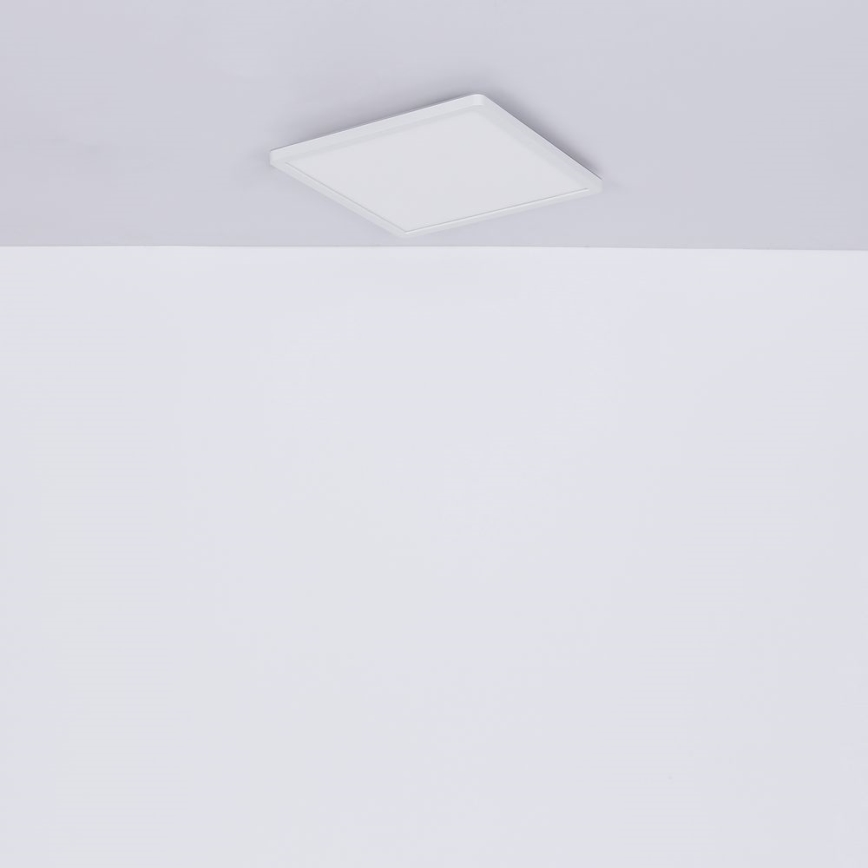 Globo - LED Димируем плафон за баня LED/24W/230V 42x42 cm IP44 бял