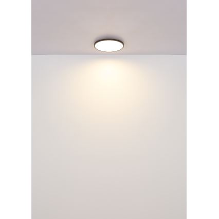 Globo - LED Плафониера LED/15W/230V 4000K Ø 23 см черен