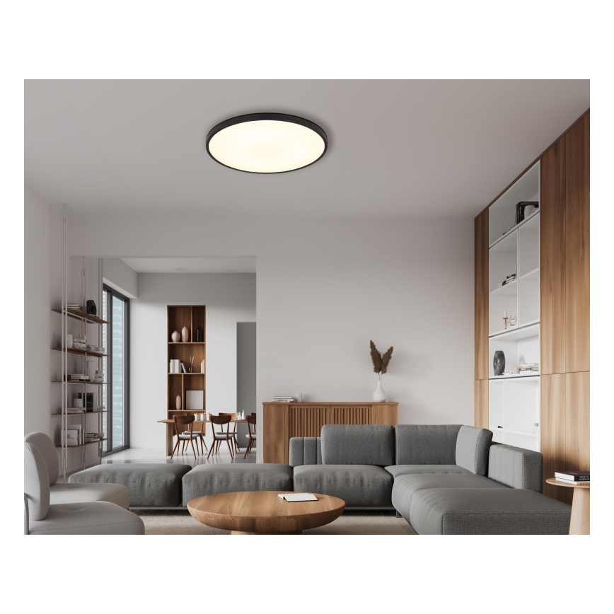 Globo - LED Плафониера LED/32W/230V 4000K Ø 40 см черен