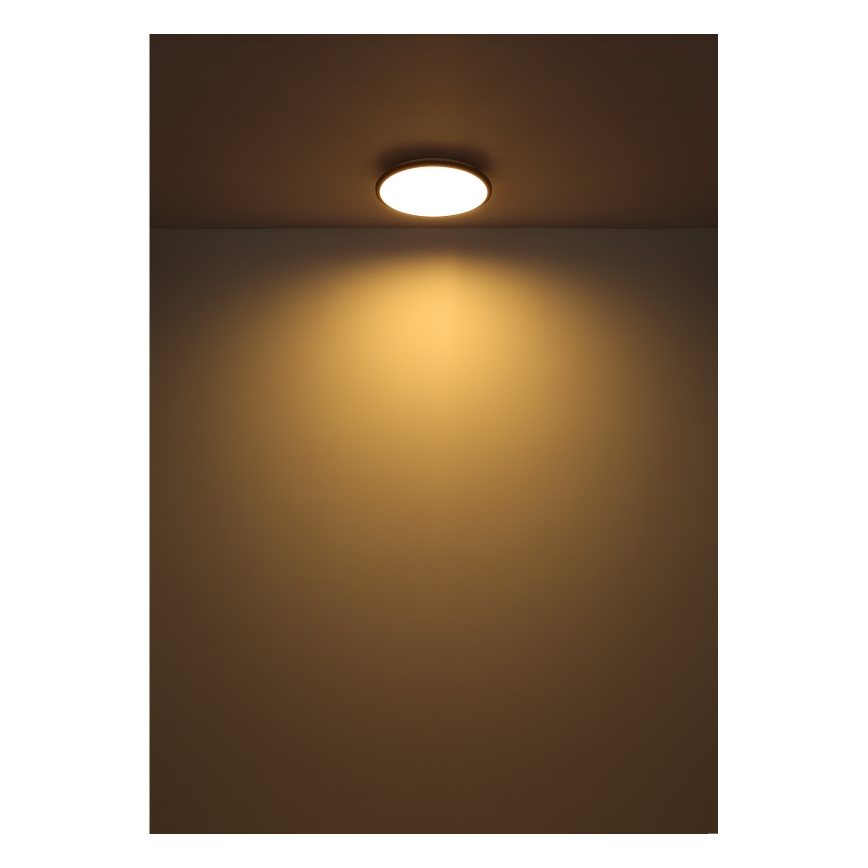 Globo - LED Плафониера LED/18W/230V 3000K Ø 35 см черен