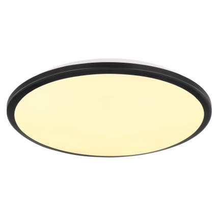 Globo - LED Плафониера LED/18W/230V 3000K Ø 35 см черен