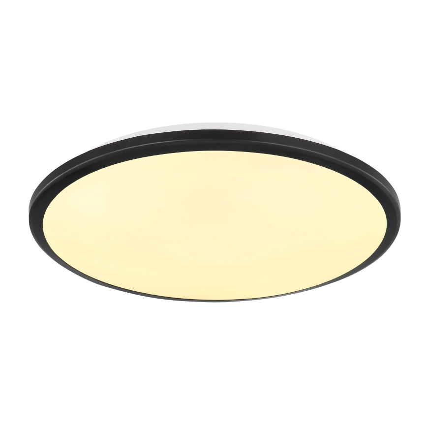Globo - LED Плафониера LED/18W/230V 3000K Ø 35 см черен