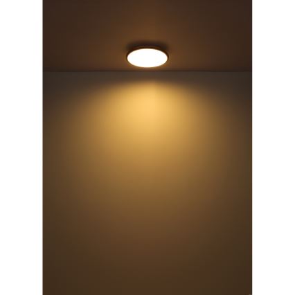 Globo - LED Плафониера LED/18W/230V 3000K Ø 35 см черен