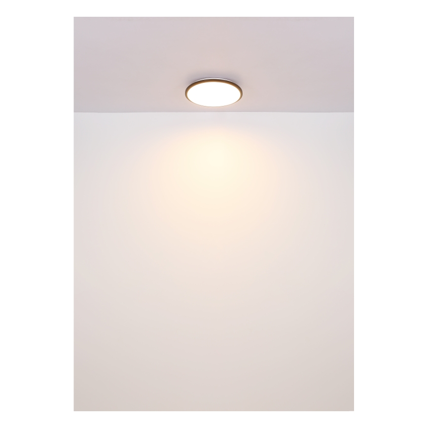 Globo - LED Плафониера LED/18W/230V 3000K Ø 35 см черен
