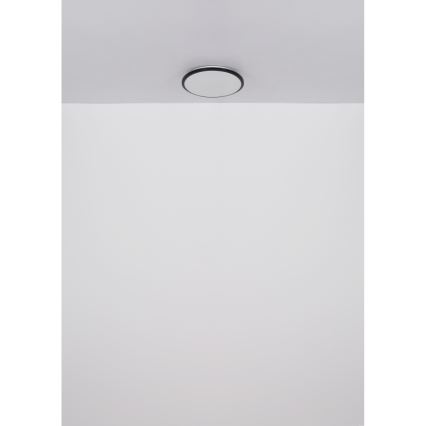 Globo - LED Плафониера LED/18W/230V 4000K Ø 35 см черен