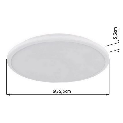 Globo - LED Плафониера LED/18W/230V 3000K Ø 35 см бял