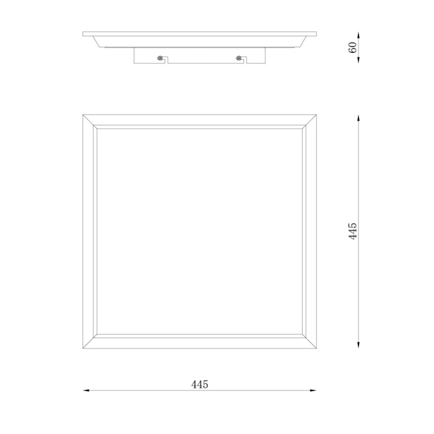 Globo - LED Плафониера LED/24W/230V