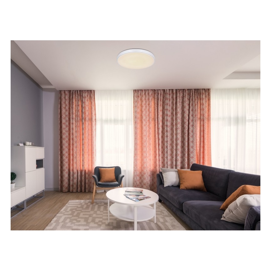 Globo - LED Димируем плафон LED/24W/230V + дистанционно управление