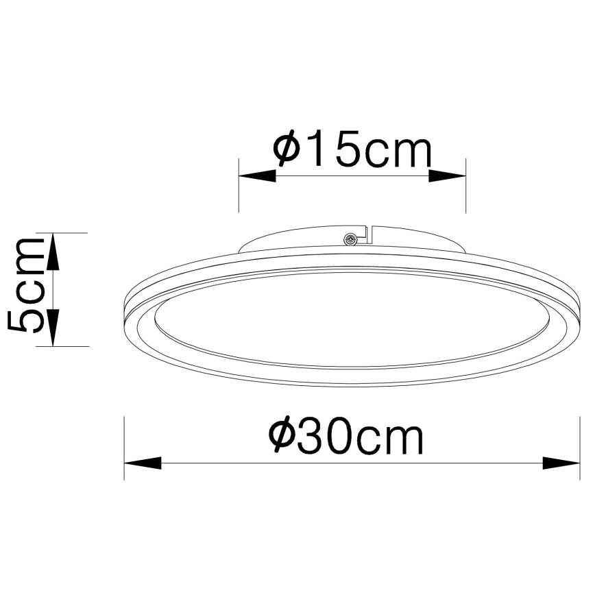 Globo - LED Плафониера LED/30W/230V Ø 30 см
