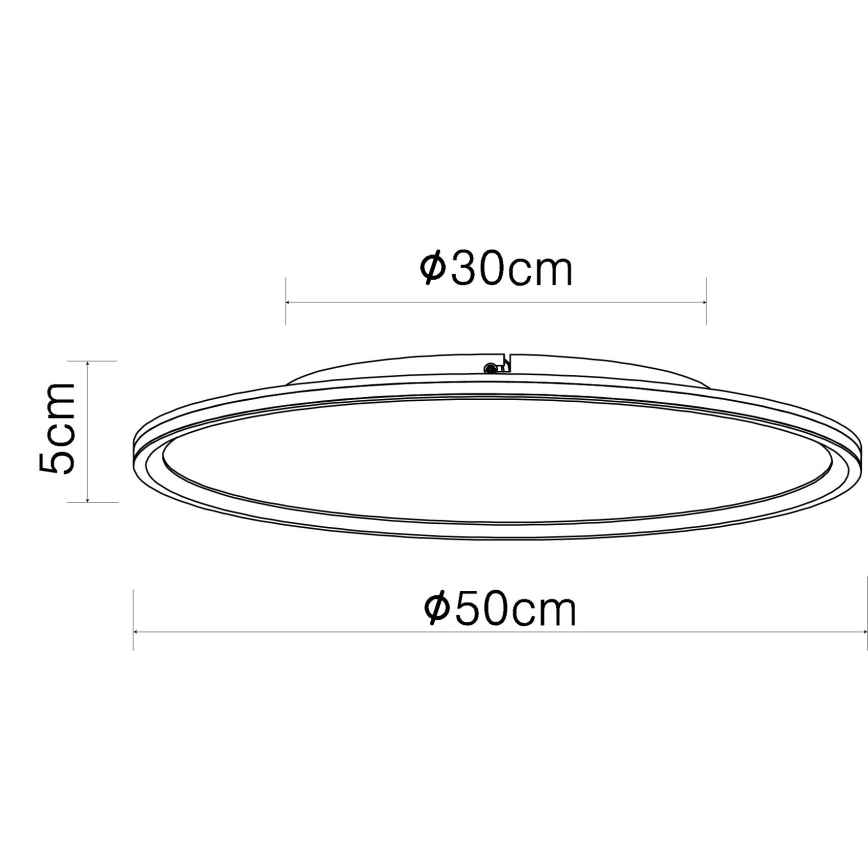 Globo - LED Плафониера LED/58W/230V Ø 50 см