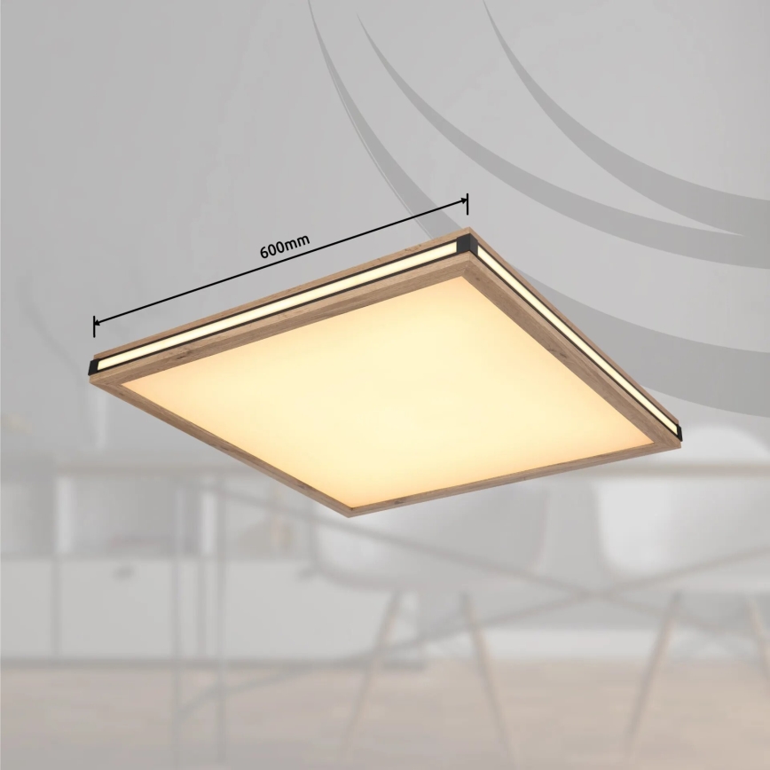 Globo - LED Димируем плафон LED/36W/230V 3000K 60x60 см