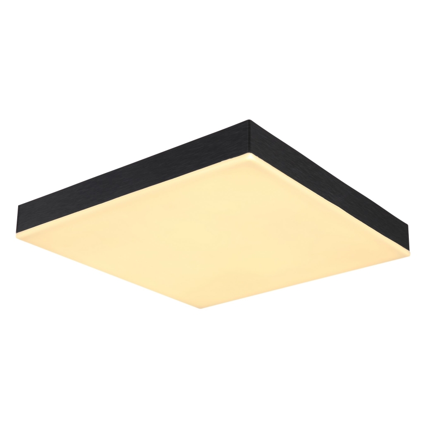 Globo - LED Плафониера LED/18W/230V 30x30 см черен
