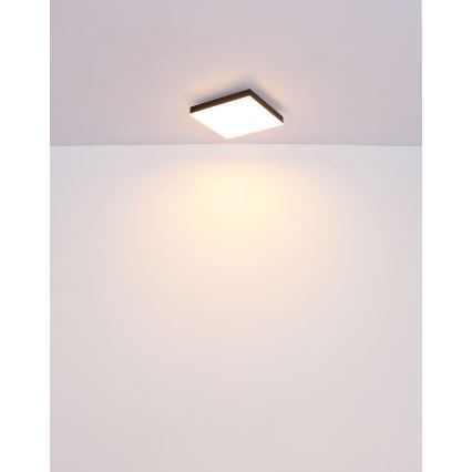 Globo - LED Плафониера LED/18W/230V 30x30 см черен