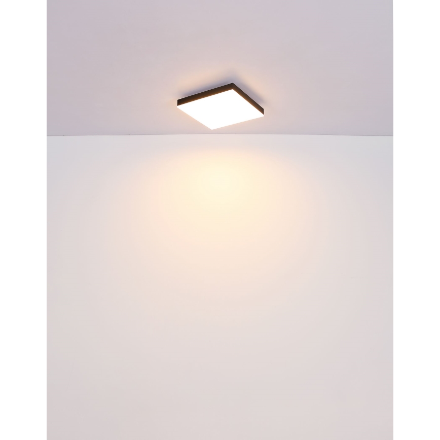 Globo - LED Плафониера LED/18W/230V 30x30 см черен