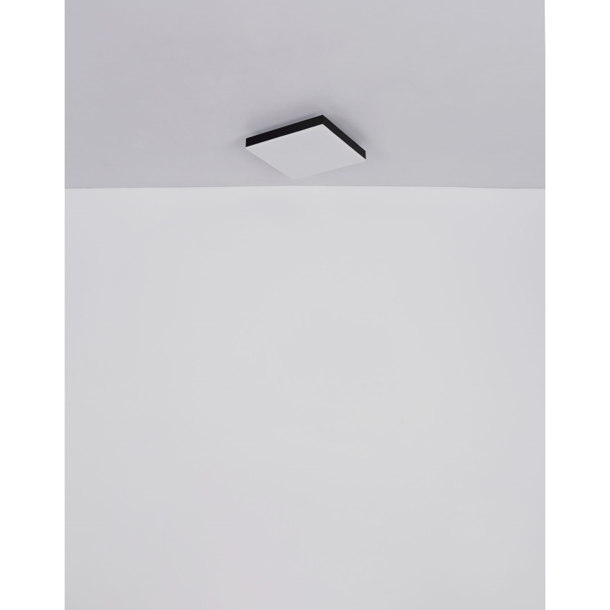 Globo - LED Плафониера LED/18W/230V 30x30 см черен