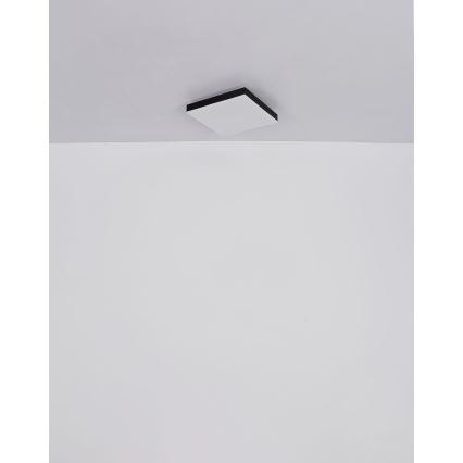 Globo - LED Димируем плафон LED/24W/230V 2700-6500K черен + дистанционно управление