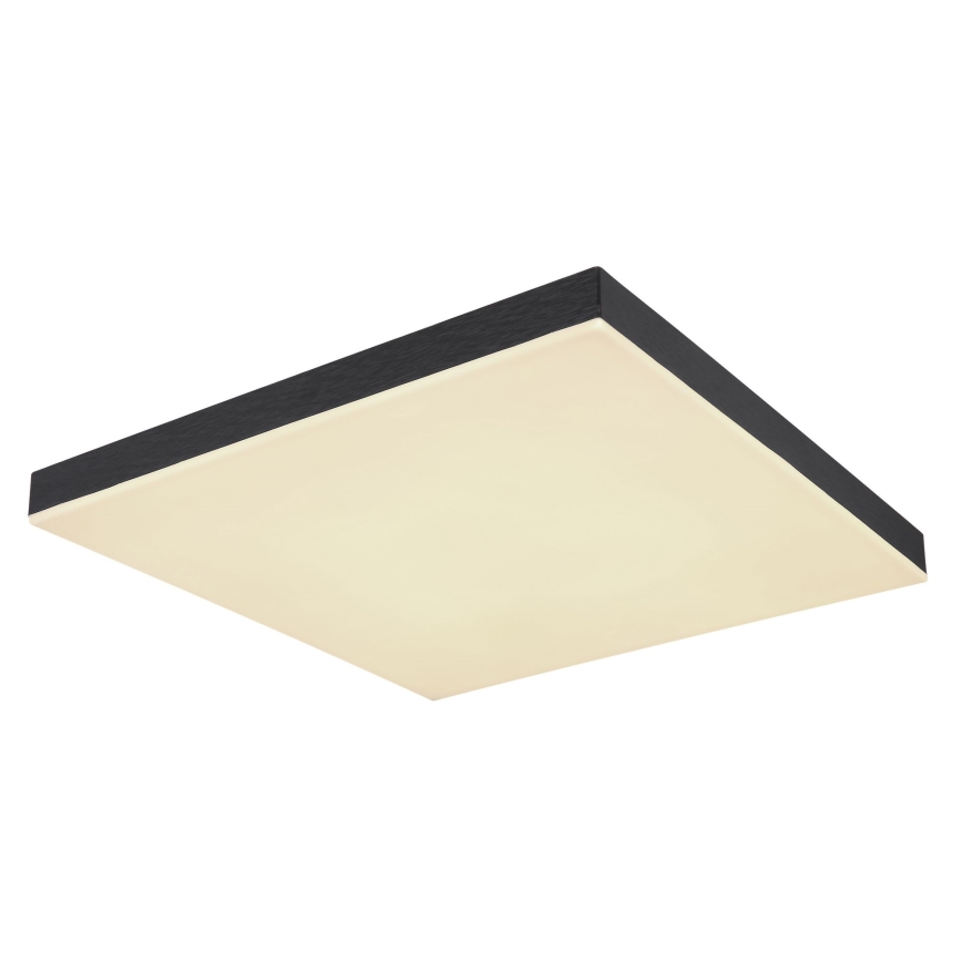 Globo - LED Димируем плафон LED/24W/230V 2700-6500K черен + дистанционно управление