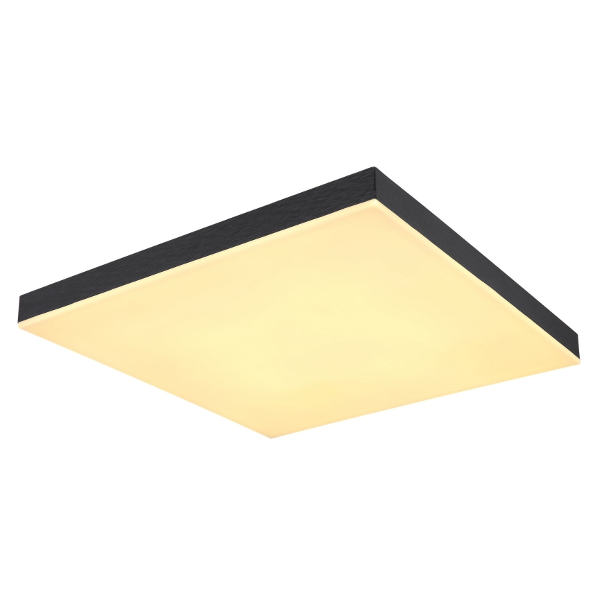 Globo - LED Димируем плафон LED/24W/230V 2700-6500K черен + дистанционно управление