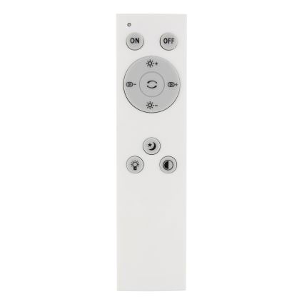 Globo - LED Димируем плафон LED/24W/230V 2700-6500K черен + дистанционно управление