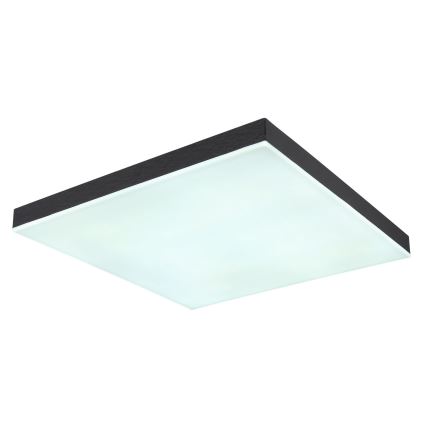 Globo - LED Димируем плафон LED/24W/230V 2700-6500K черен + дистанционно управление