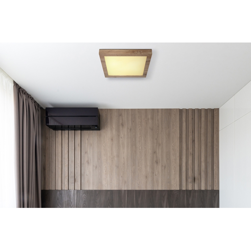 Globo - LED Плафониера LED/16W/230V кафяв
