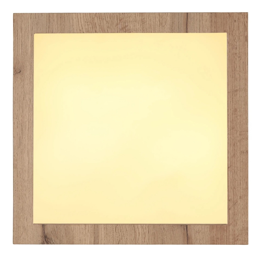 Globo - LED Плафониера LED/16W/230V кафяв