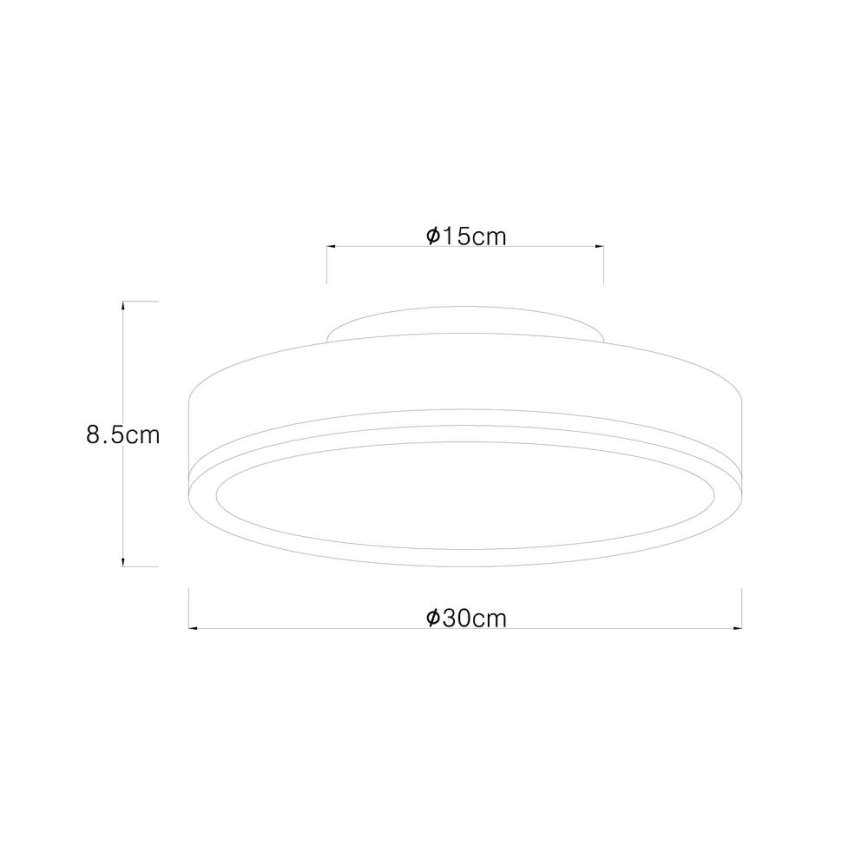 Globo - LED Плафон LED/12W/230V Ø 30 см
