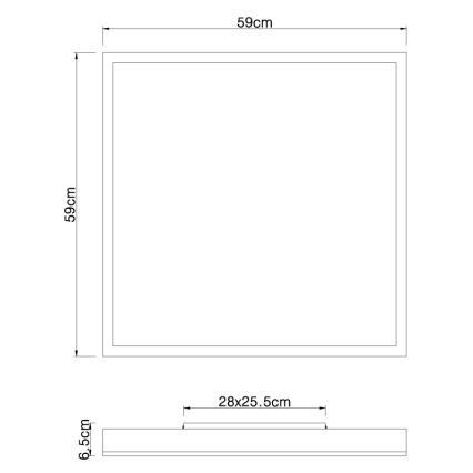 Globo - LED Лампа LED/36W/230V