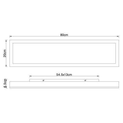 Globo - LED Лампа LED/24W/230V